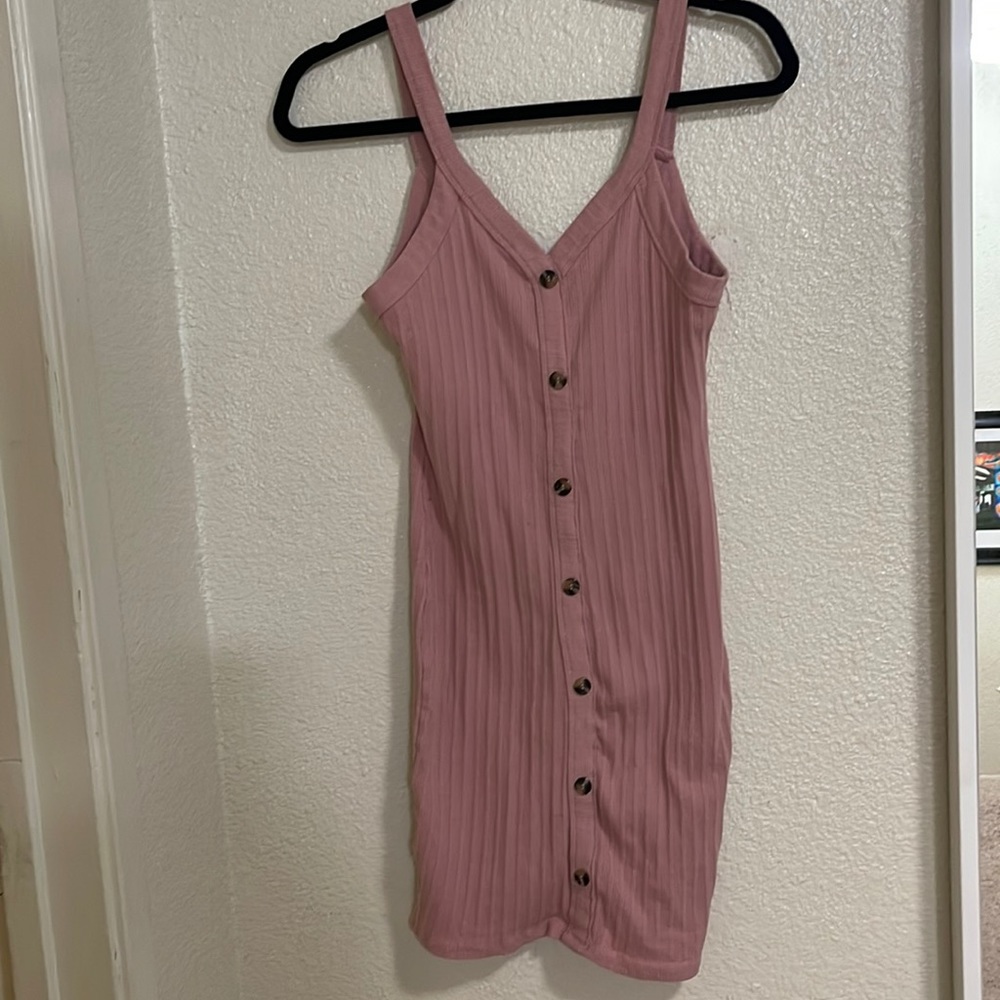 pink bodycon mini